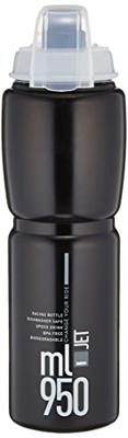 Elite bottle with protective cap jet plus black 950ml