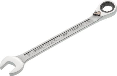 HAZET Ratelringsteeksleutel 606-22 · Buitentwaalfkant tractieprofiel · SW 22 mm HAZET Ratelringsteeksleutel 606-22 · Buitentwaalfkant tractieprofiel · SW 22 mm
