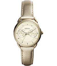 Horlogeband Fossil ES3912 Leder Doublé 16mm