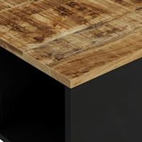 Salontafel 60x50x35 cm massief mangohout - thumbnail