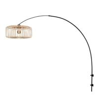 Steinhauer Zwarte wandlampSparkled Light bamboe - 4151ZW - thumbnail
