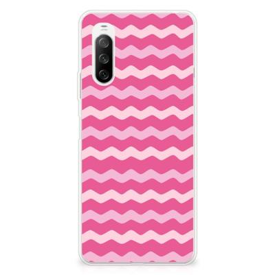 Sony Xperia 10 III | TPU bumper | Waves Pink