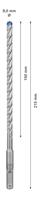 Bosch Accessoires Expert SDS plus-7X hamerboor 9 x 150 x 215 mm - 1 stuk(s) - 2608900095 - thumbnail
