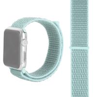 Eenvoudige mode nylon horlogebandje voor Apple Watch serie 5 & 4 44mm/3 & 2 & 1 42mm met Magic stick (grijs groen) - thumbnail