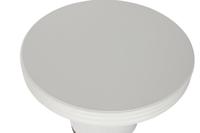 Hoofdtafel Home ESPRIT Wit 70 X 70 X 52 cm - thumbnail