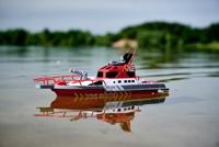 Dickie Toys RC Fire Boat RC boot voor beginners RTR 384 mm - thumbnail