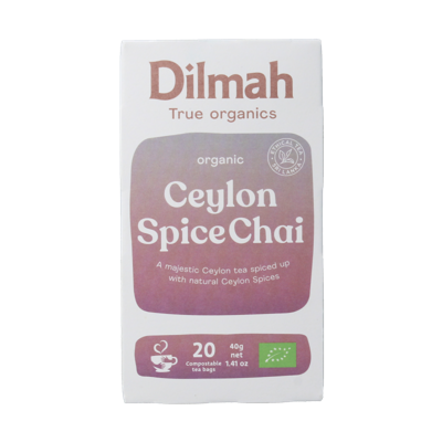 Ceylon spice chai tea bio 20 Zakjes