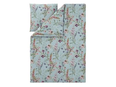 LIVARNO Satijnen dekbedovertrek 140 x 200 cm (Bloemen/mint) LIVARNO Satijnen dekbedovertrek 140 x 200 cm (Bloemen/mint)