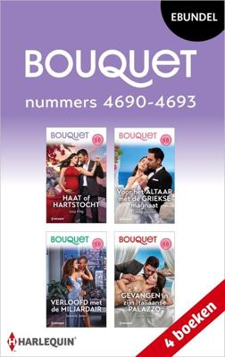 Bouquet e-bundel nummers 4690 - 4693 - Lucy King, Emmy Grayson, Jadesola James, Caitlin Crews - ebook