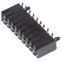 Molex 15453620 Male header (standaard) Totaal aantal polen: 20 Rastermaat: 2.54 mm Inhoud: 1 stuk(s) Tray - thumbnail