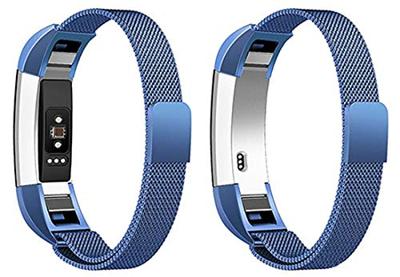 FitBit Alta HR Milanese bandje - Maat: Small - Blauw