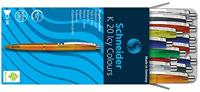 Schneider balpen K20 Icy Colours, medium, geassorteerde kleuren - thumbnail