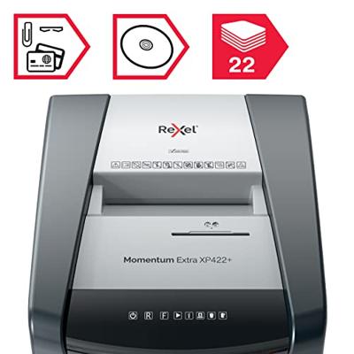 Papierversnipperaar Rexel Momentum Extra XP422+