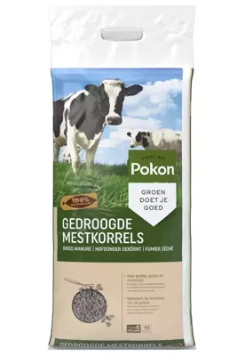 Pokon gedroogde mest korrel 10 kg