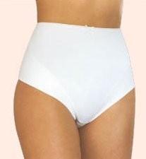 Dames maxi slip -katoen- 3167 - Dames taille slip katoen - Hoge onderbroek - M - Huidkleur | Dames slip - Onderbroek - Ondergoed - M - Onderbroek -