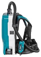 Makita VC012GZ01 Rugstofzuiger | Zonder accu's en lader | Met aansluiting. 3 adapters en AWS zender | In doos - VC012GZ01 - thumbnail