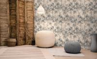 Dutch Wallcoverings Sahara - Tipu Indigo Blue Beads - Blauw - thumbnail