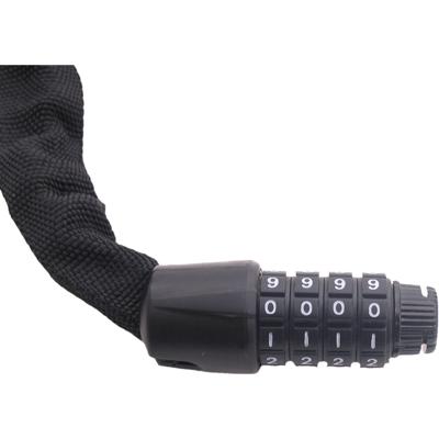 Edge Kettingslot met code web racer 90cm - zwart