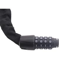 Edge Kettingslot met code web racer 90cm - zwart - thumbnail