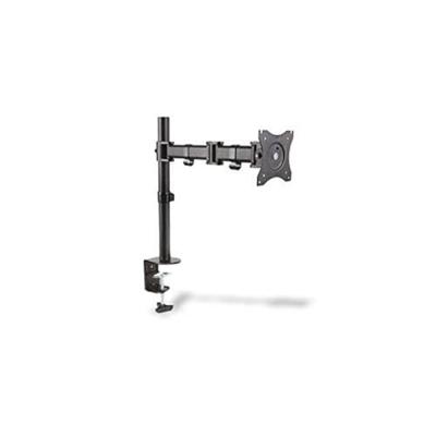 Digitus DA-90361 Monitor-tafelbeugel 1-voudig 38,1 cm (15) - 68,6 cm (27) Zwart Draaibaar, In hoogte verstelbaar, Kantelbaar, Zwenkbaar, Roteerbaar
