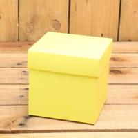 Bonbon doosjes - Chocolade doosje - Pastel geel - 24 stuks - thumbnail