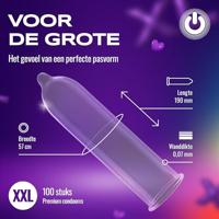 ON Extra Large 100 Bredere Condooms - thumbnail