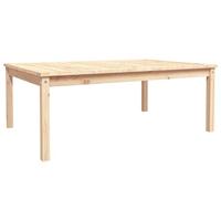 Tuintafel 121x82,5x45 cm massief grenenhout - thumbnail