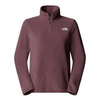 The North Face Glacier 1/4 Zip Fleece Dames Tawny Quartz L - thumbnail