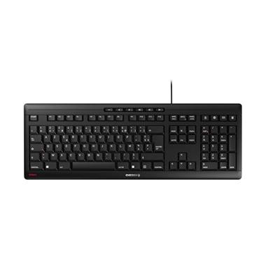 CHERRY STREAM toetsenbord Kantoor USB AZERTY Frans Zwart