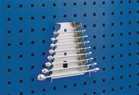 Bott Moersleutelhouder | H180xB70/145xD40mm | 8 opnamen verticaal v. perforatieplaten | voor Geperforeerde platen | 1 stuk - 14017002 - 14017002 - thumbnail