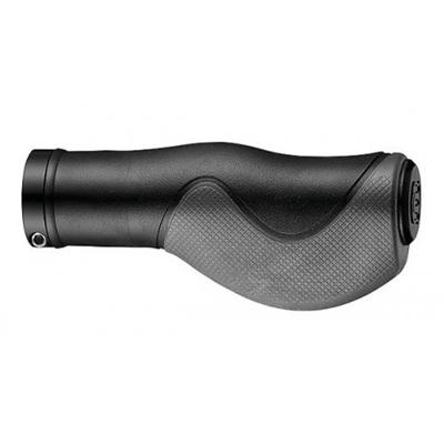 Handvatset Ergo 3-componenten Zwart 128/128mm - 2-kanten geopend