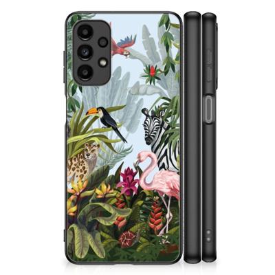 Dierenprint Telefoonhoesje voor Samsung Galaxy A13 4G Jungle Dierenprint Telefoonhoesje voor Samsung Galaxy A13 4G Jungle