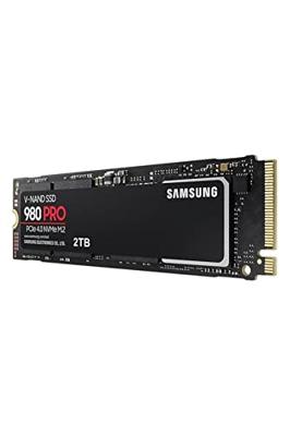 Samsung mz-v8p2t0bw 980 pro ssd, 2000 gb, m.2 nvme, pcie 4.0, 7000/ 5100 mb/s, 100.000 iops