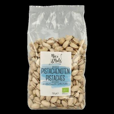 Pistache geroosterd en gezouten bio 750 Gram