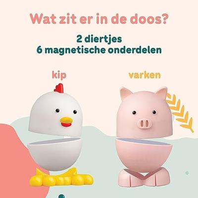 Clics magimals wilby wobly farm magnetisch speelgoed - thumbnail