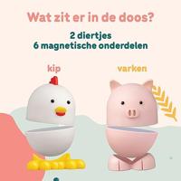 Clics magimals wilby wobly farm magnetisch speelgoed - thumbnail