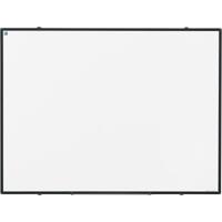 Smit Visual Softline whiteboard, emaille, magnetisch, zwart profiel, 120 x 90 cm - thumbnail