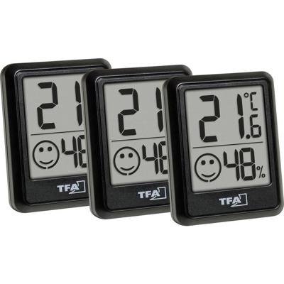 TFA Dostmann 30.5060.01.03 Hygrometer Zwart