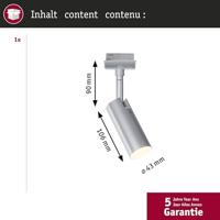 Paulmann Tubo 230V-railsysteem lamp URail 4 W LED Chroom (mat) - thumbnail