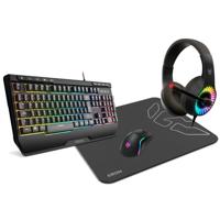 Pack Gaming Krom Kenya Zwart Qwerty Spaans - thumbnail