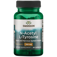 N-acetyl L-tyrosine 350mg | Swanson | 60ct - thumbnail