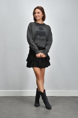 Marant Etoile trui Mobyli SW0011FA-C1M04E anthracite Marant Etoile trui Mobyli SW0011FA-C1M04E anthracite