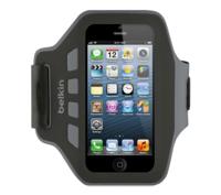 Belkin Slim-Fit Plus-armband (kabelopbergvak, geschikt voor Apple iPhone 5/5s/5c) zwart - thumbnail