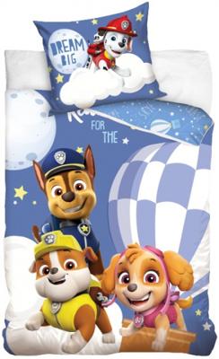Disney Paw Patrol Dekbedovertrek - Katoen - 1-persoons (140x200 Cm + 1 Sloop) - Multi Disney Paw Patrol Dekbedovertrek - Katoen - 1-persoons (140x200 Cm + 1 Sloop) - Multi