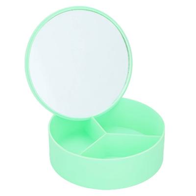 Touch Of Beauty Sieradenkistje Met Spiegel Meisjes 14 Cm Groen