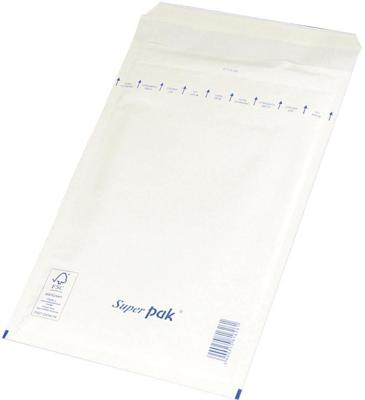 OFFICE products luchtkussenenveloppen, met stripsluiting, ft 150 x 215 mm, wit, pak van 10 stuks
