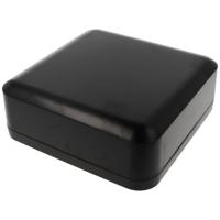 Hammond Electronics 1556HABK Universele behuizing 200 x 200 x 70 ABS kunststof Brandvertragend Zwart 1 stuk(s) - thumbnail