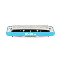 Cascha HH 2322 Ocean Rock Blues Harmonica in E blauw - thumbnail