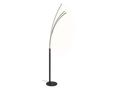 LIVARNO Staande LED-lamp (Palmlamp, Zwart mat)