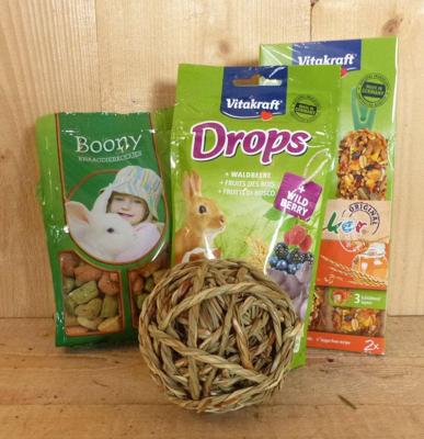 Cadeaupakket voor je konijn Warentuin Mix - Warentuin mix